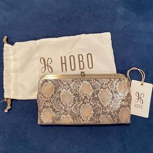 HOBO Lauren Wallet - Metal Snake